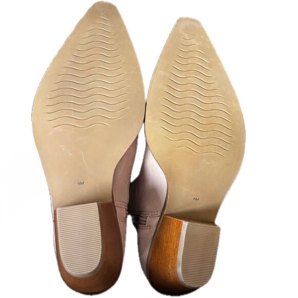 Coconuts by Matisse Agency Cowgirl Boots Embroidered Pointed Toe Zipper Sz 8 NEW - Picture 8 of 12